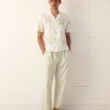 BODE New York Lily Of The Valley Short Sleeve Shirt | Shirts