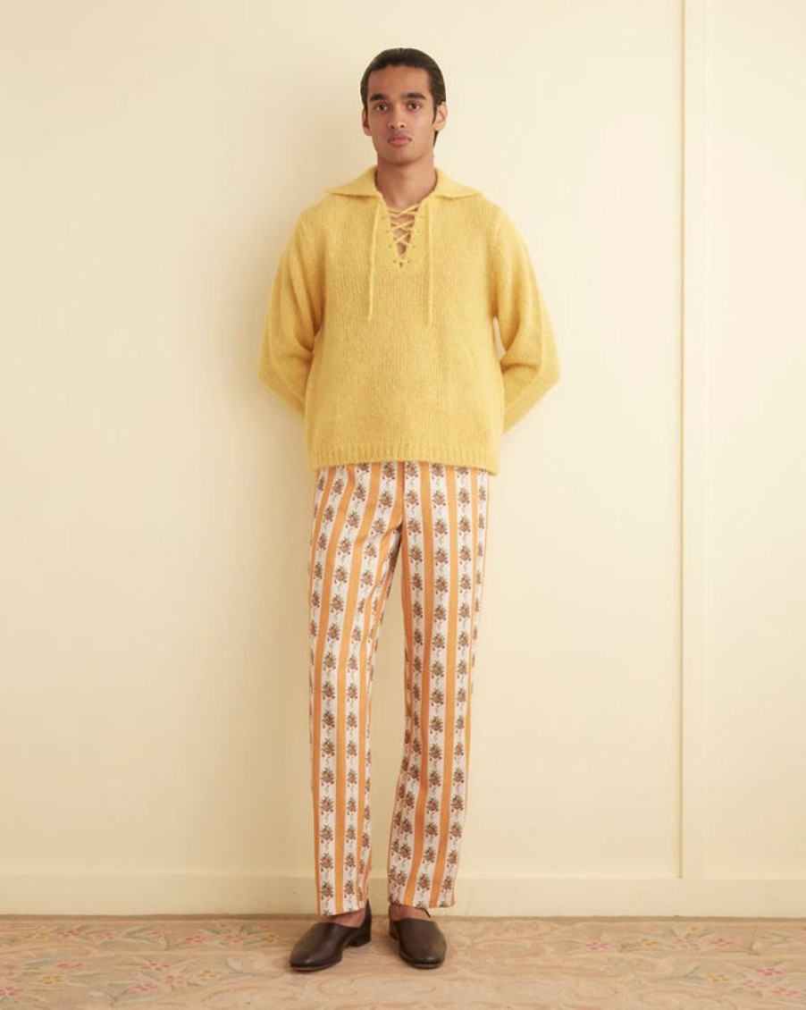 BODE New York Striped Fruit Bowl Trousers | Trousers & Pants