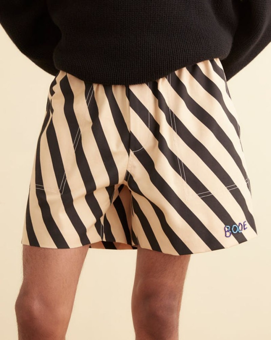 BODE New York Domino Stripe Shorts | Shorts