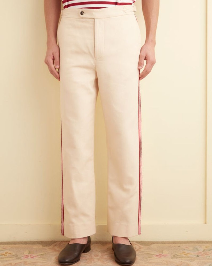 BODE New York Beaded Stria Trousers | Trousers & Pants