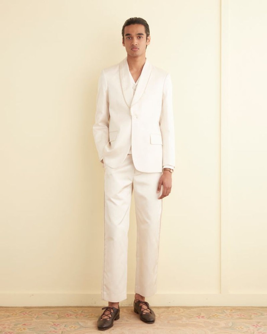 BODE New York Roping Shawl Collar Tuxedo Jacket | Suiting