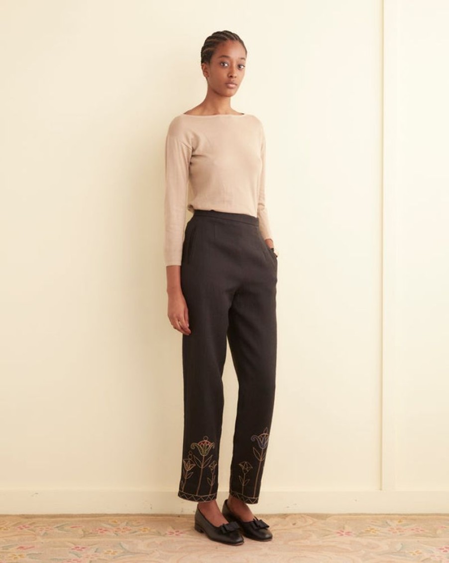 BODE New York Blooming Stems Trousers | Trousers & Pants