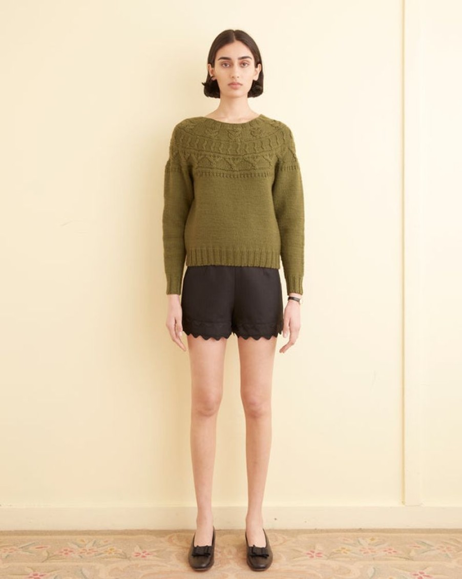 BODE New York Field Sweater | Knitwear