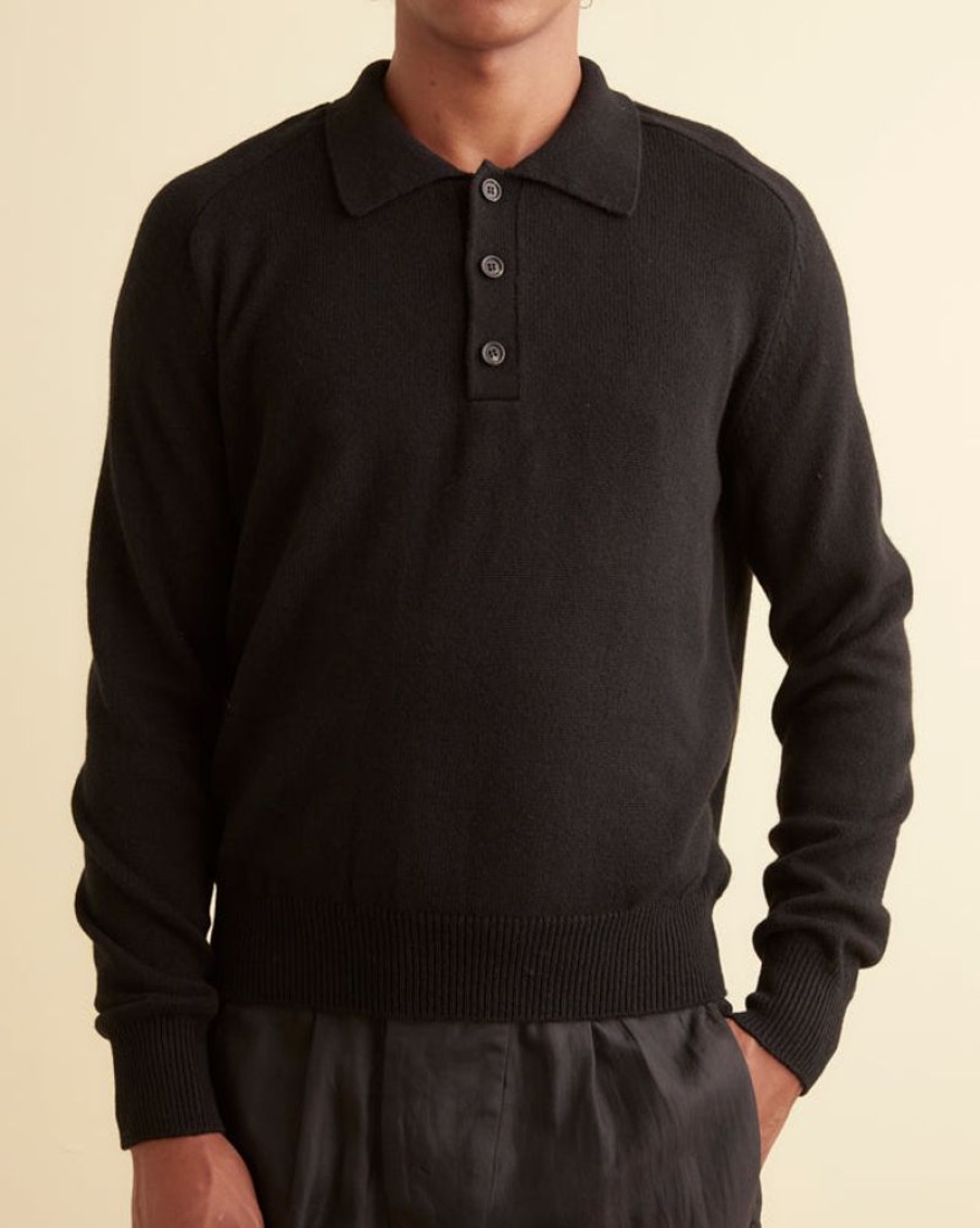 BODE New York Cashmere Polo | Knitwear