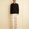 BODE New York Embroidered Buttercup Trousers | Trousers & Pants