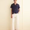 BODE New York Voile Short Sleeve Shirt | Shirts