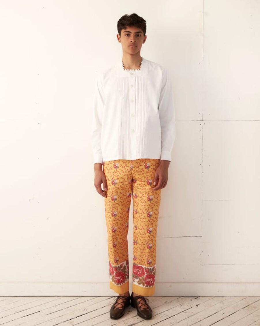 BODE New York Blooming Border Trousers | Trousers & Pants