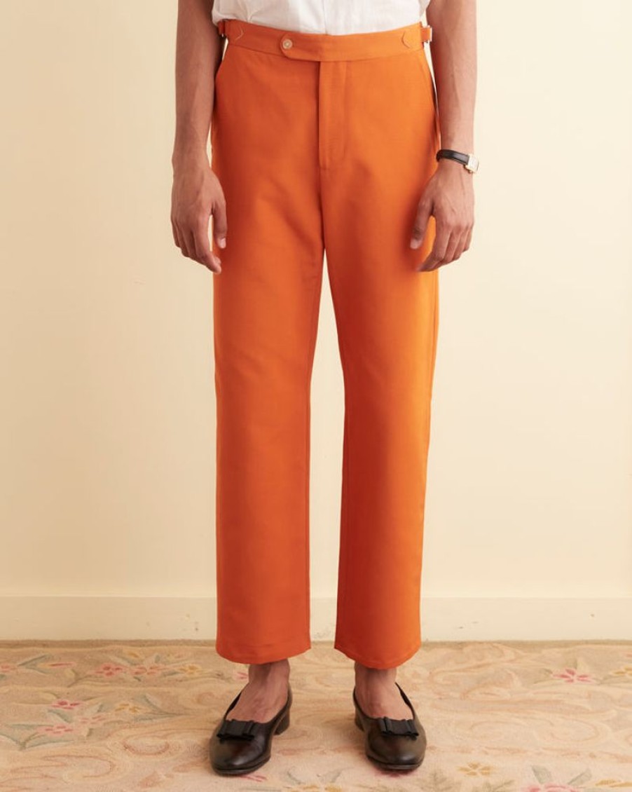 BODE New York Ginger Faille Trousers | Trousers & Pants