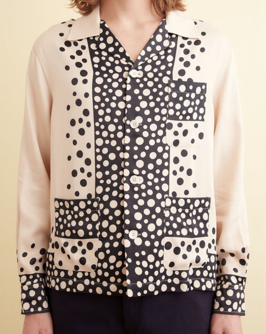 BODE New York Dotty Long Sleeve Shirt | Shirts