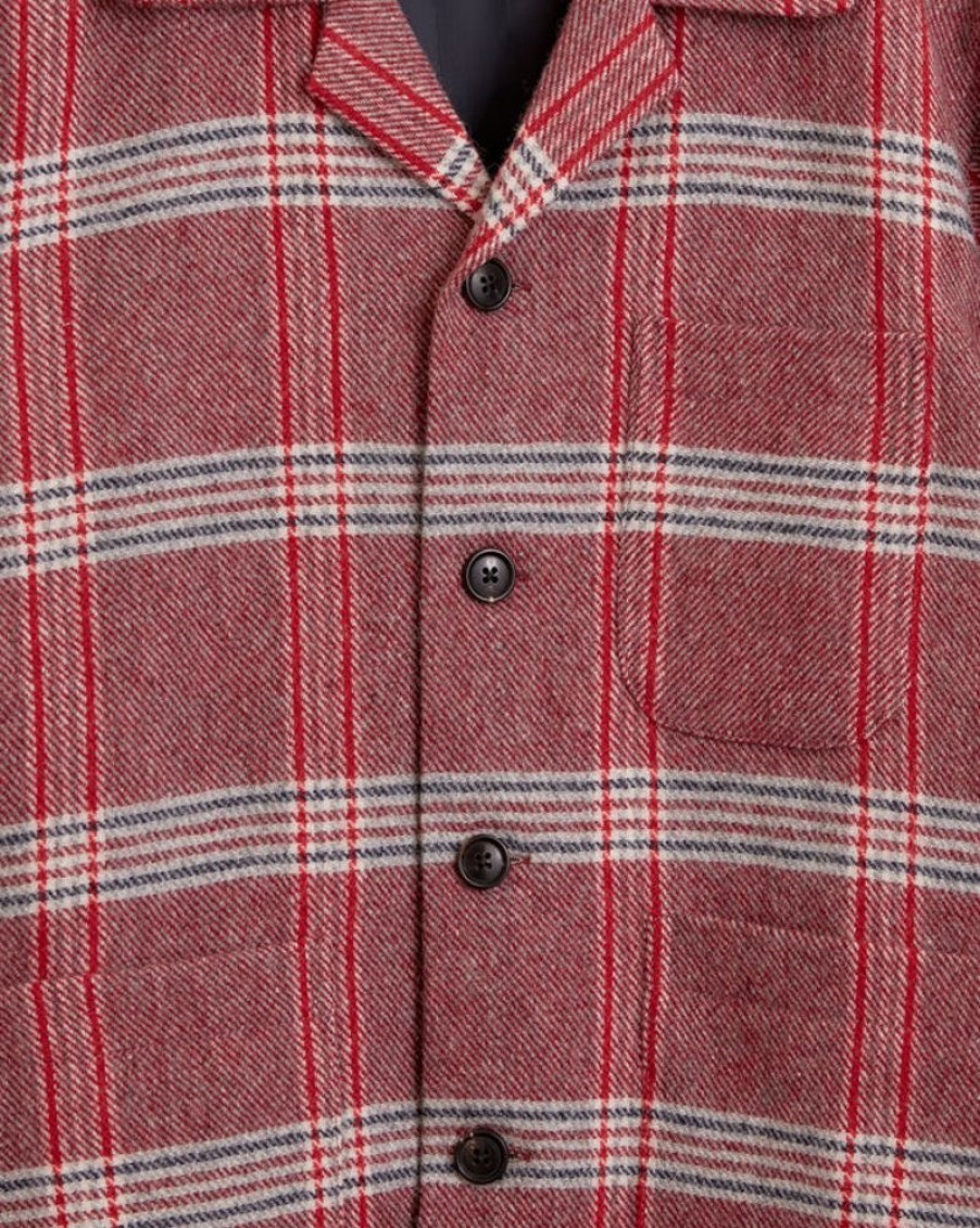 BODE New York Lawes Plaid Overshirt - S | Shirts