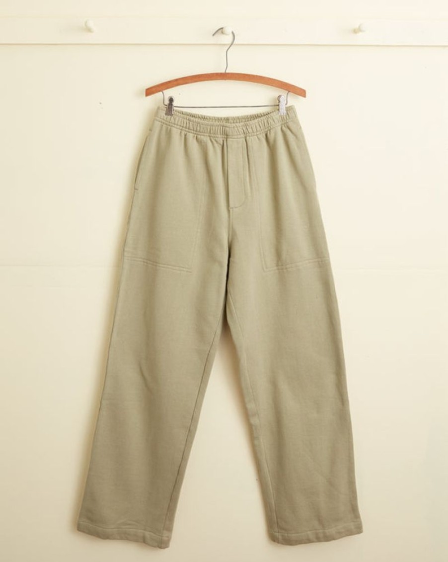 BODE New York Solid Track Pant - Mint | Trousers & Pants