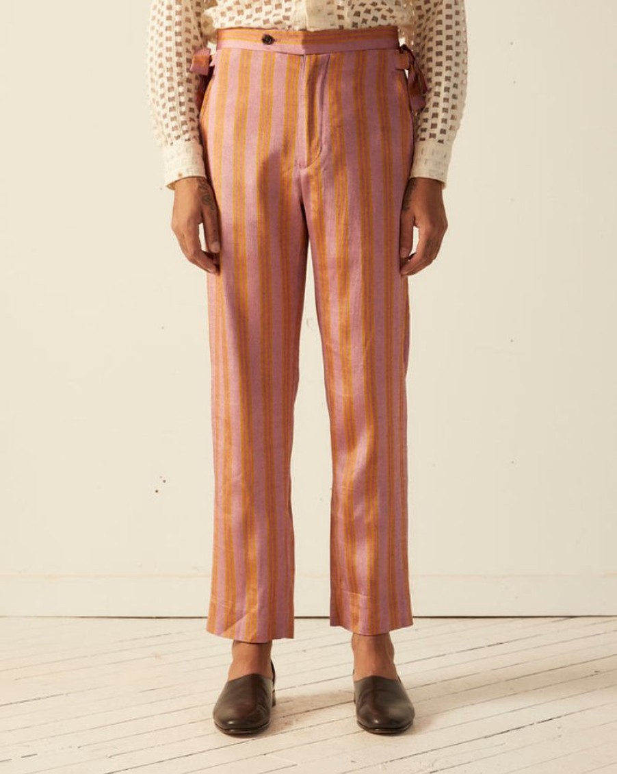 BODE New York Es Stripe Trousers | Trousers & Pants