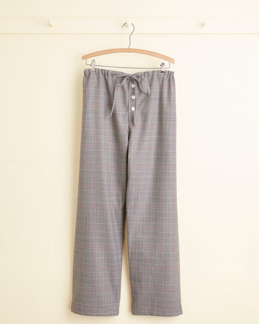 BODE New York Feldspar Plaid Pajama Pants - M | Trousers & Pants