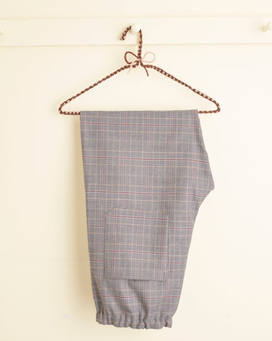 BODE New York Feldspar Plaid Pajama Pants - M | Trousers & Pants