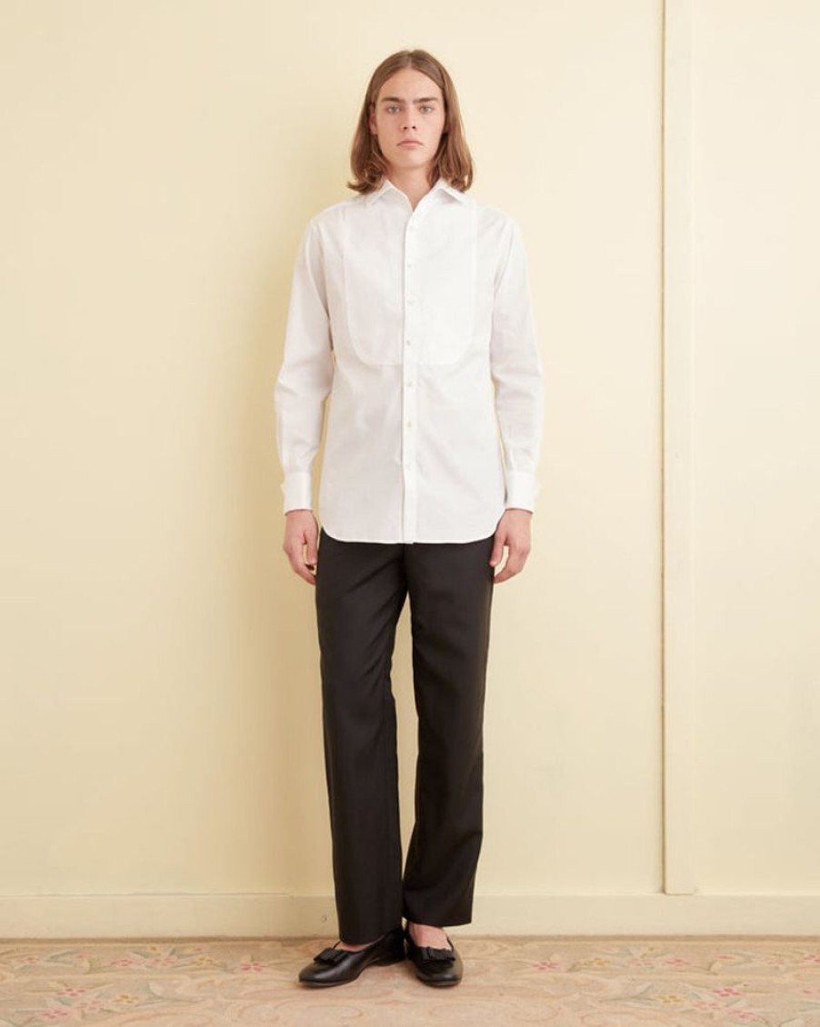 BODE New York Bib Tuxedo Shirt | Suiting