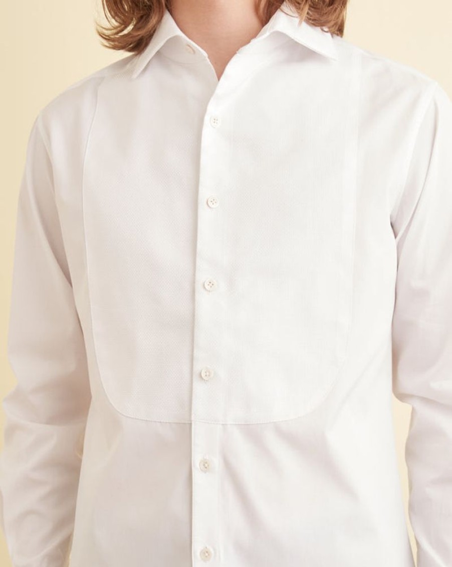 BODE New York Bib Tuxedo Shirt | Suiting