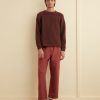 BODE New York Sweatpants - Brown | Trousers & Pants