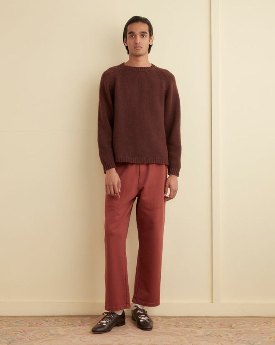 BODE New York Sweatpants - Brown | Trousers & Pants