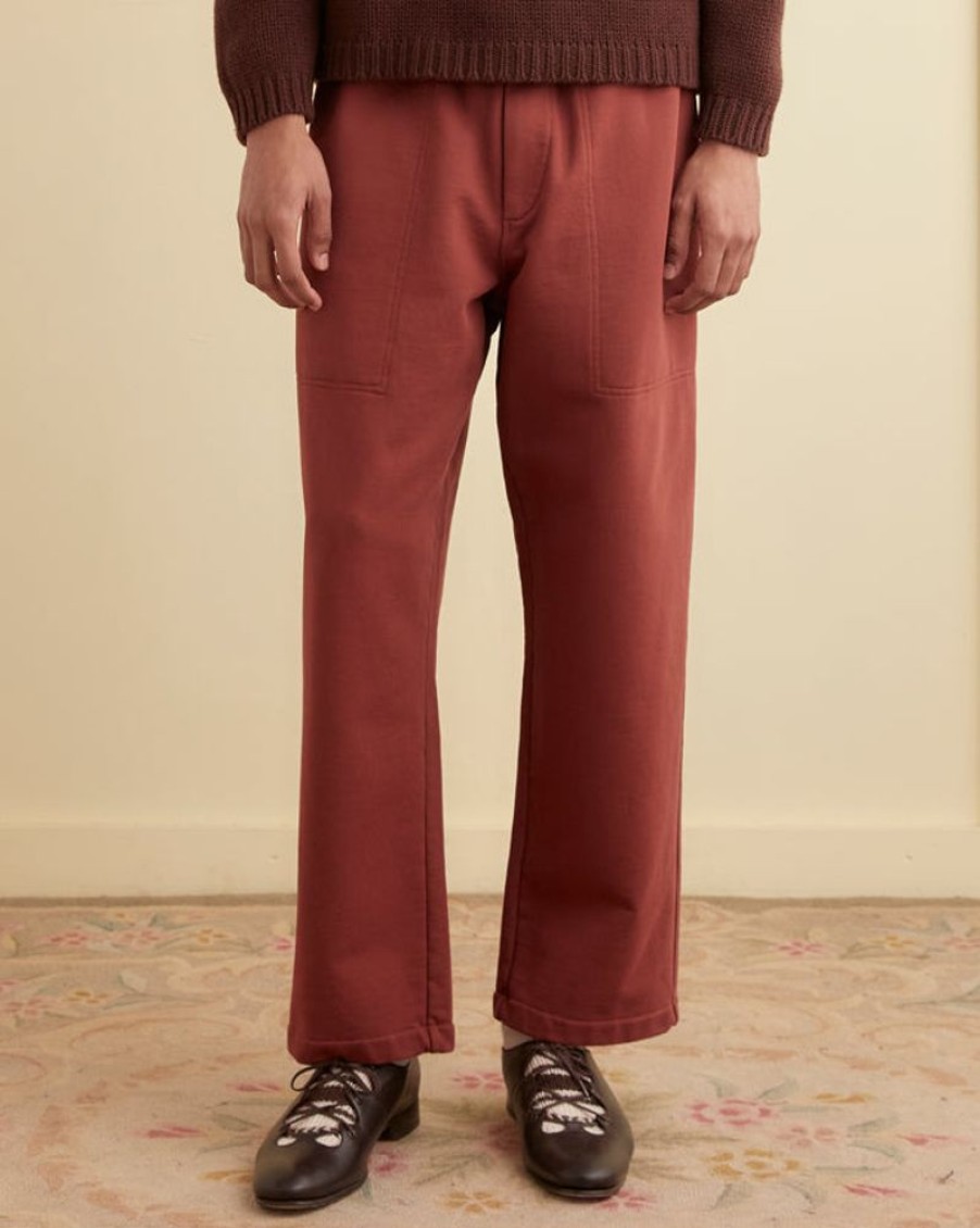 BODE New York Sweatpants - Brown | Trousers & Pants