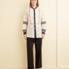 BODE New York Cherry Blossom Stripe Tunic | Shirts