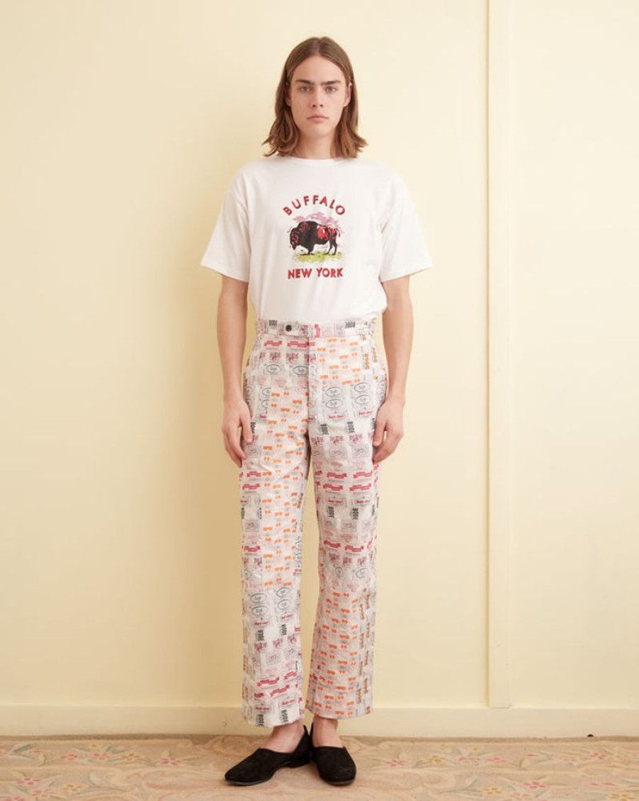 BODE New York Clinton Street Label Trousers | Trousers & Pants