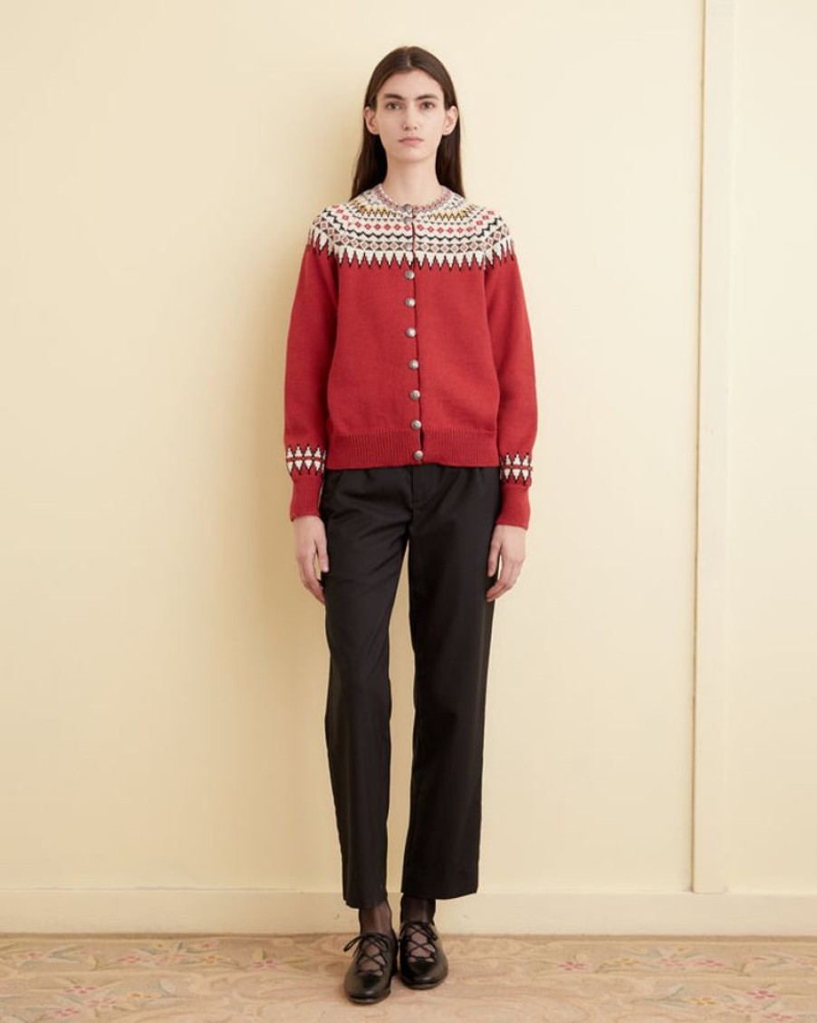 BODE New York Oslo Cardigan | Knitwear