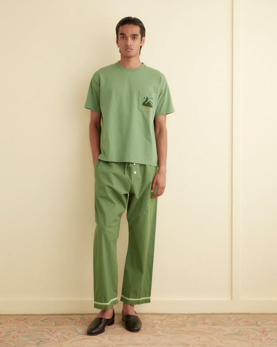 BODE New York Top Sheet Pajama Pants | Trousers & Pants