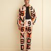 BODE New York Letter Block Quilt Trousers | Trousers & Pants