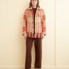 BODE New York Red Paloverde Jacket - M | Outerwear