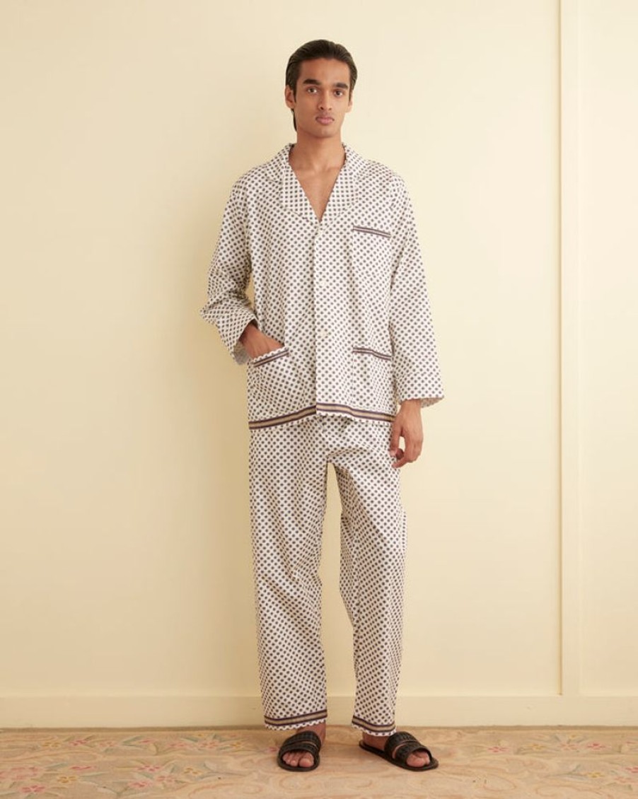 BODE New York Petit Motifs Pajama Shirt | Shirts