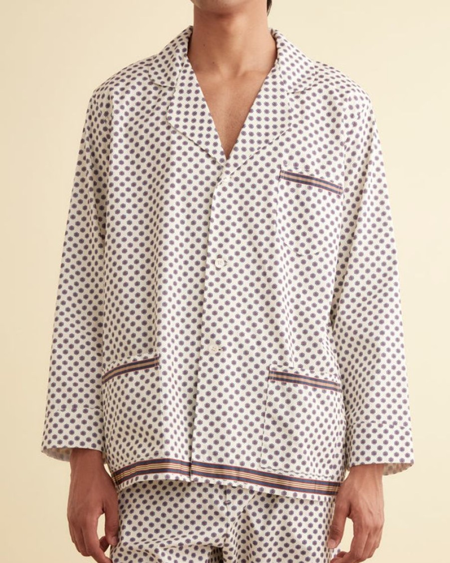 BODE New York Petit Motifs Pajama Shirt | Shirts