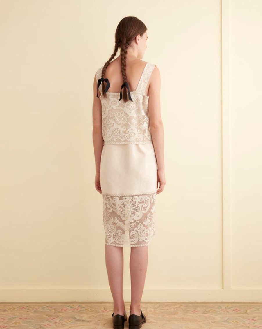 BODE New York Daylily Lace Dress - S | Dresses