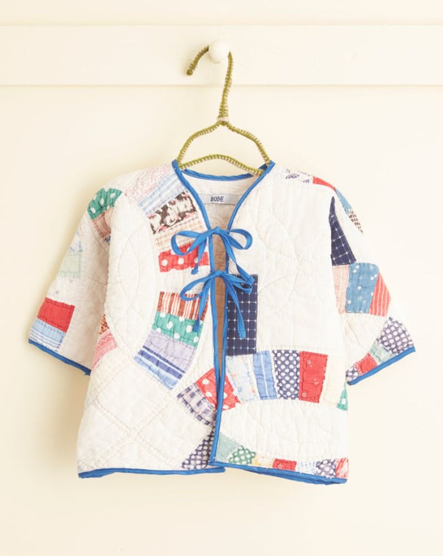 BODE New York Polka Dot Patch Baby Jacket | Baby Bode