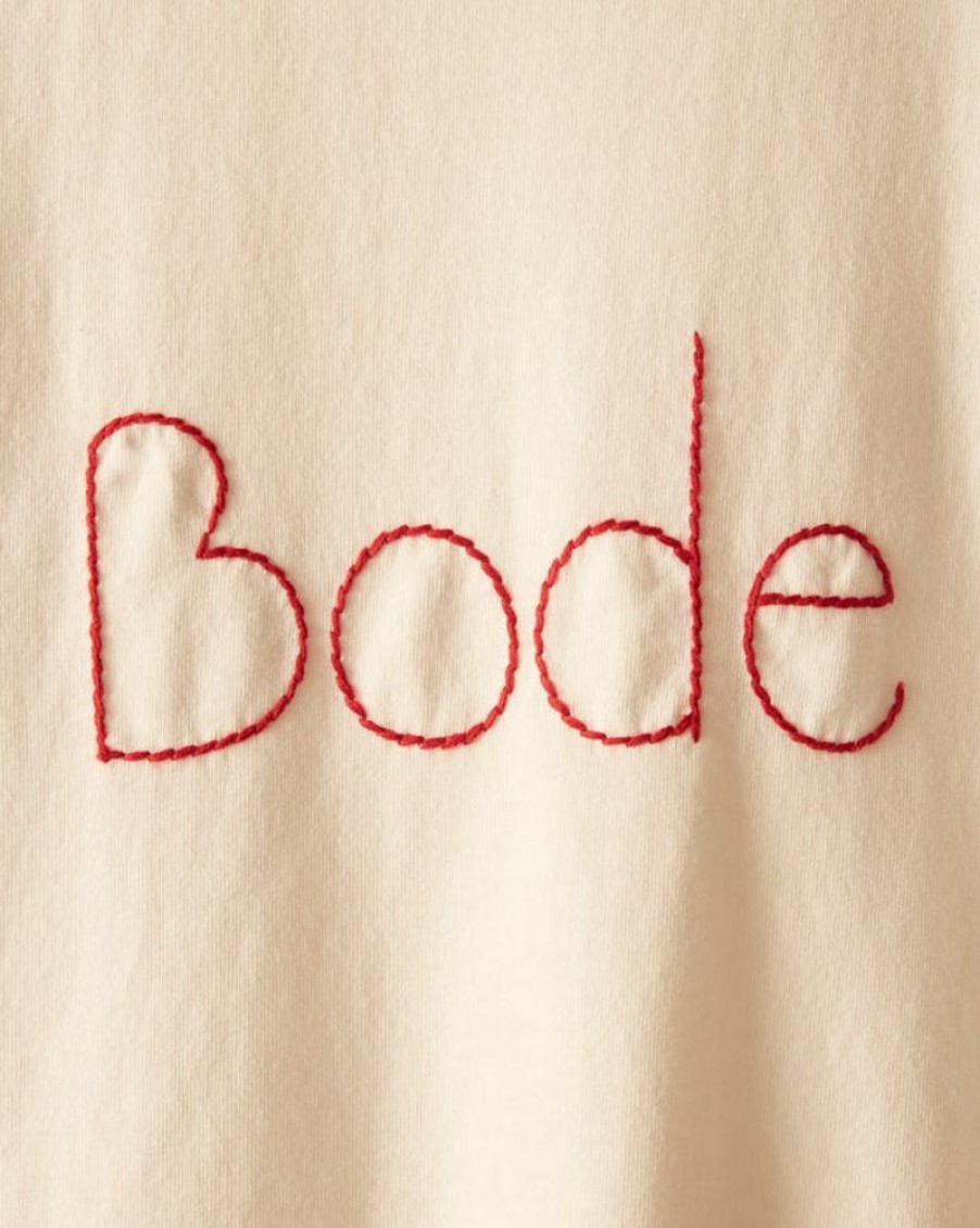 BODE Bode Embroidered Tee | Cut & Sew