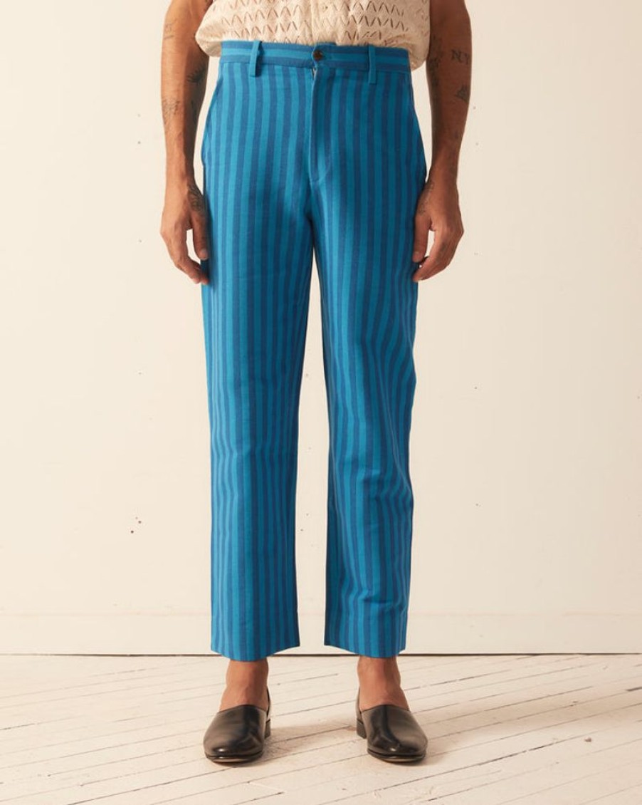 BODE New York River Stripe Trousers | Trousers & Pants