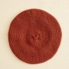 BODE New York Crochet Beret - Tobacco | Accessories