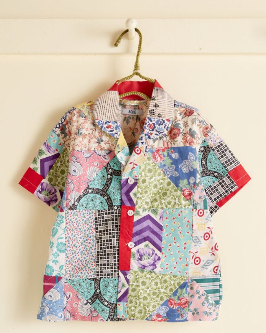 BODE New York Blooming Arrangement Kids' Shirt - Os | Baby Bode