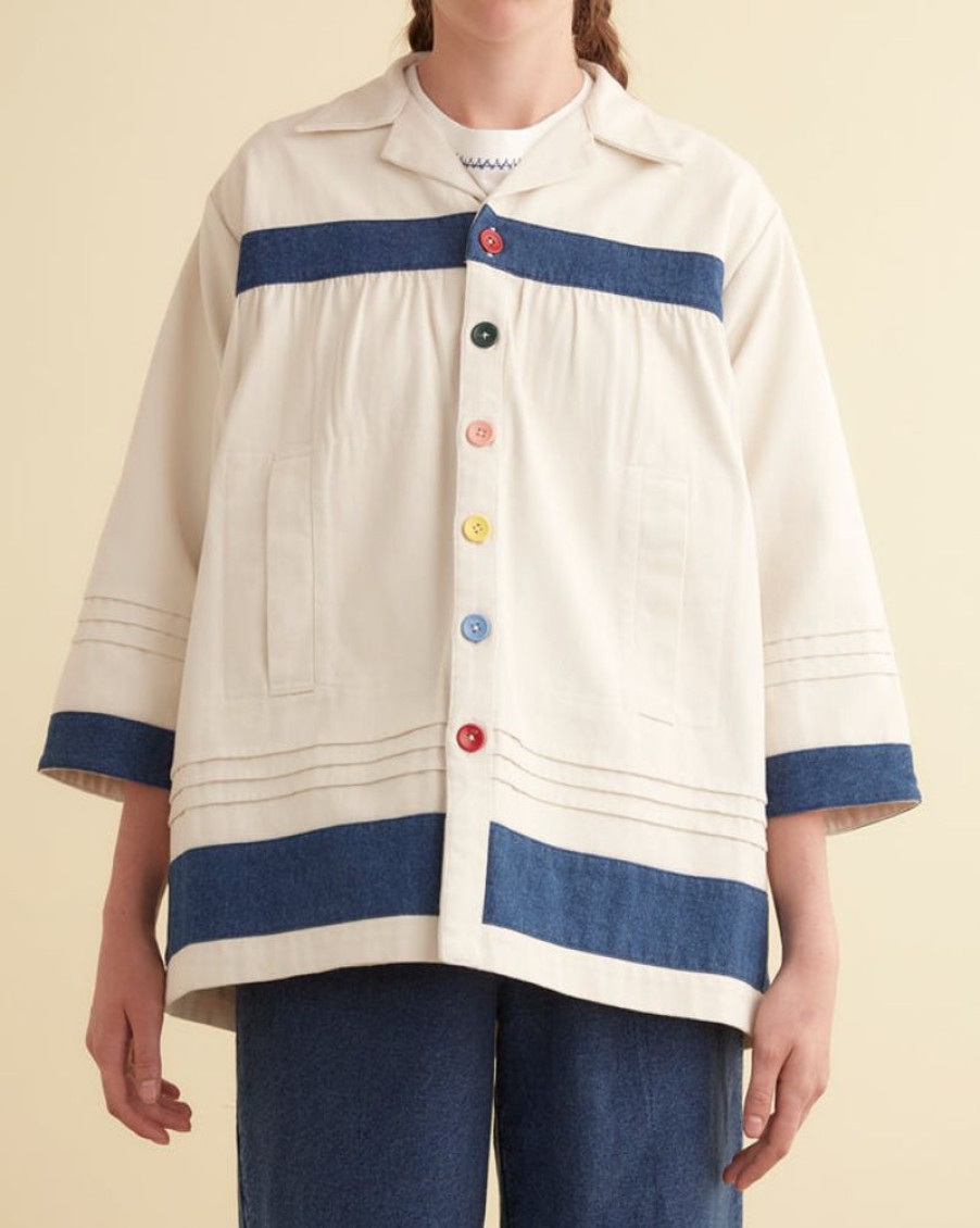 BODE New York Sundry Stripe Jacket | Outerwear