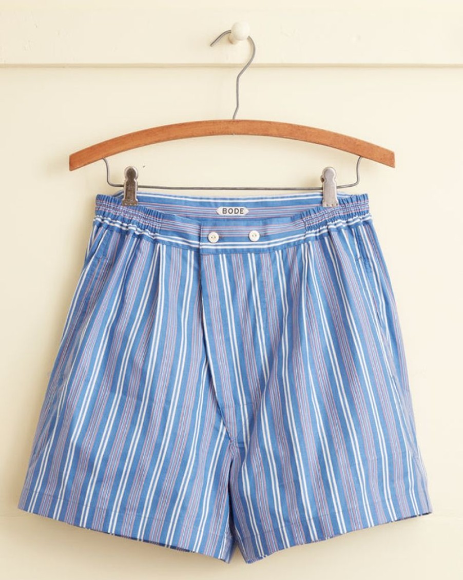 BODE New York Blue Tropez Boxer Shorts | Shorts