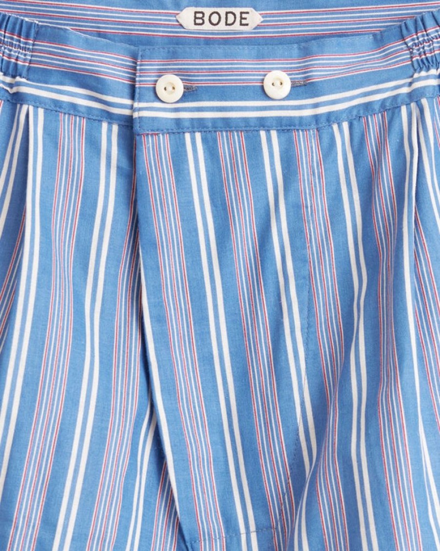 BODE New York Blue Tropez Boxer Shorts | Shorts