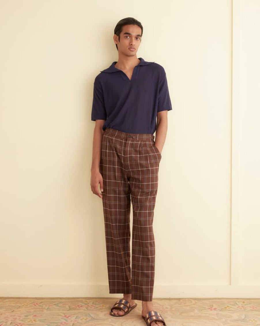 BODE New York Dunham Plaid Trousers | Suiting