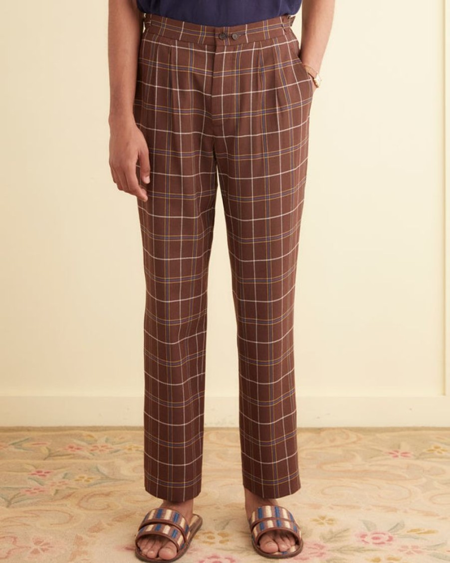 BODE New York Dunham Plaid Trousers | Suiting