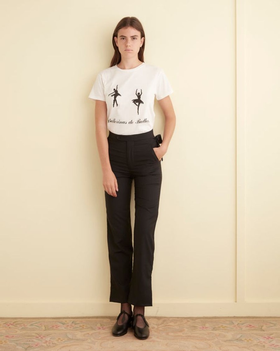 BODE New York Printed Ballerinas Tee | Cut And Sew