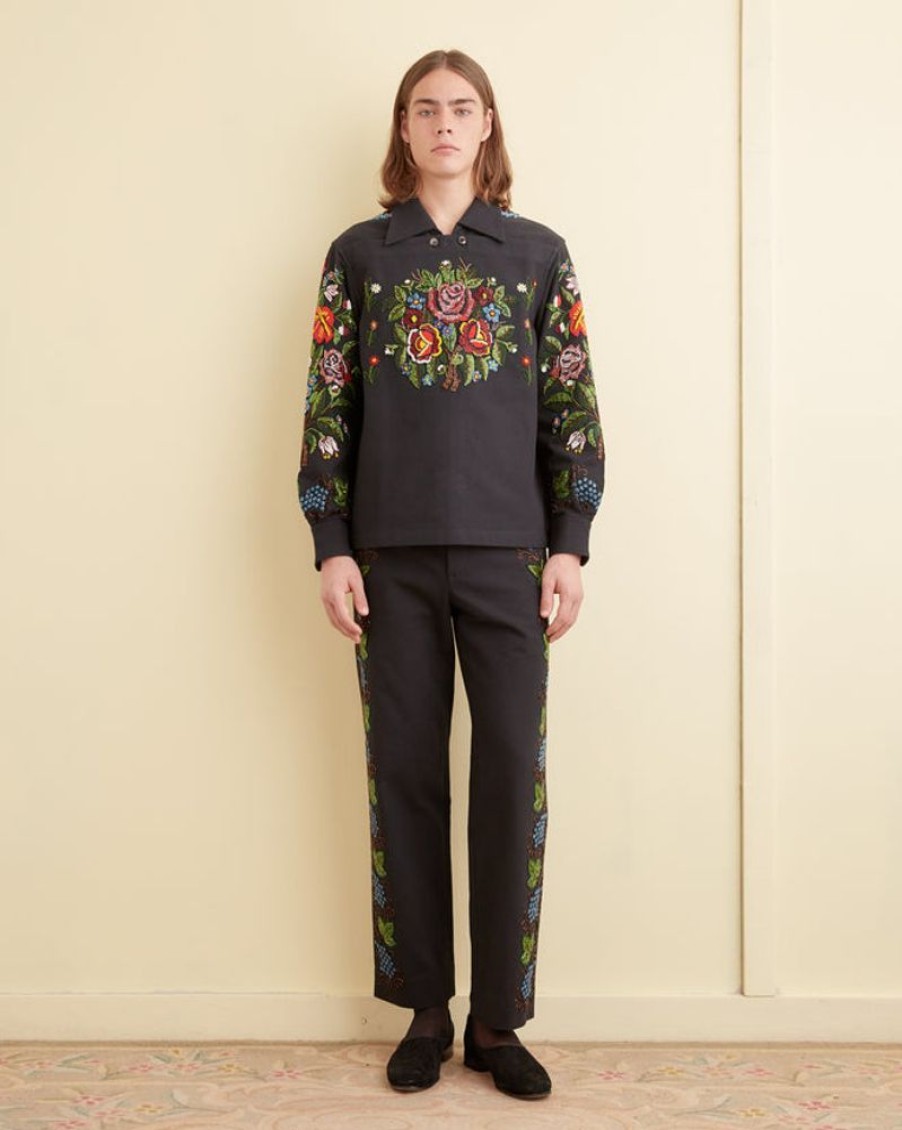 BODE New York Beaded Concord Pullover | Outerwear