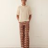 BODE New York Bouquet Cloth Quilt Trousers | Trousers & Pants