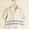 BODE New York Track Stripe Kids' Shirt - Os | Baby Bode