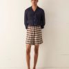 BODE New York Shadow Plaid Rugby Shorts | Shorts