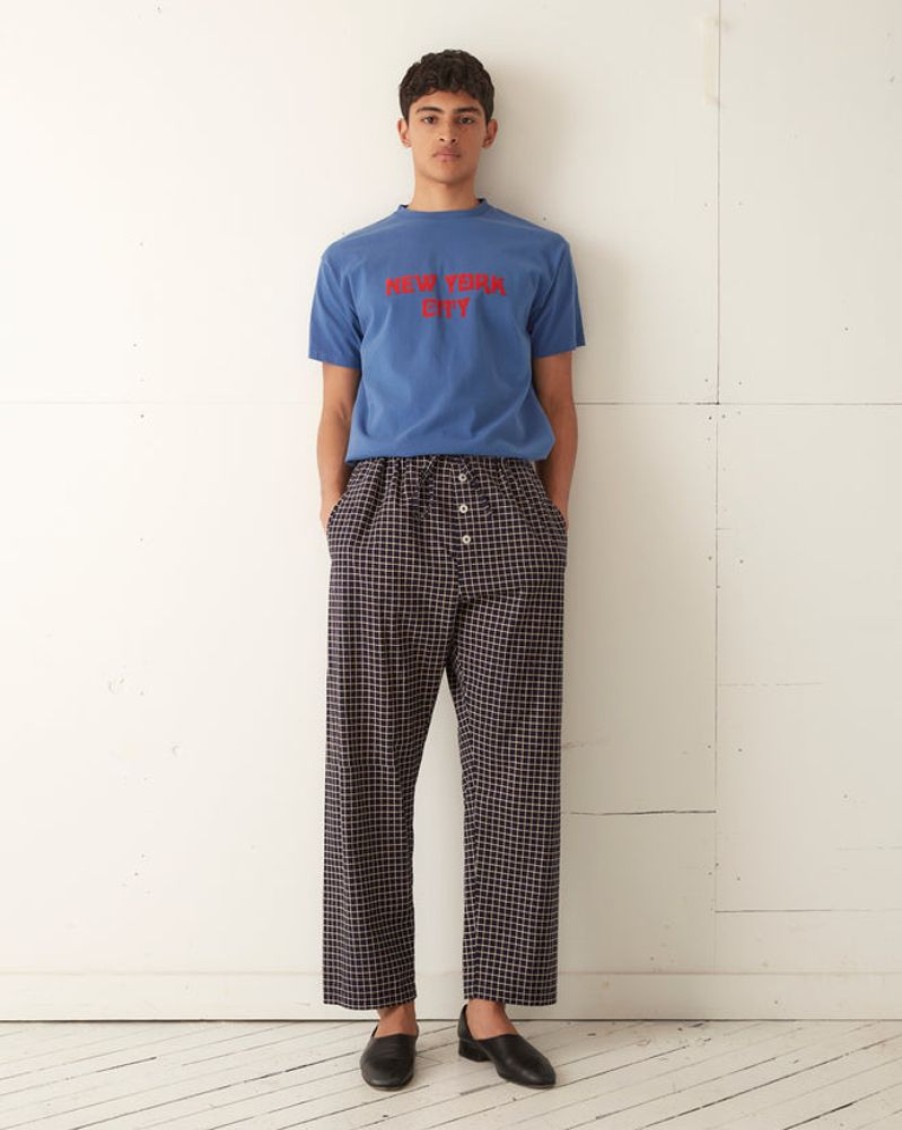 BODE New York Midnight Grid Pajama Pant | Trousers & Pants