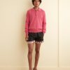 BODE New York Cashmere Polo - Pink | Knitwear