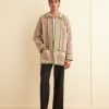 BODE New York Embroidered Trumpetflower Coat | Outerwear